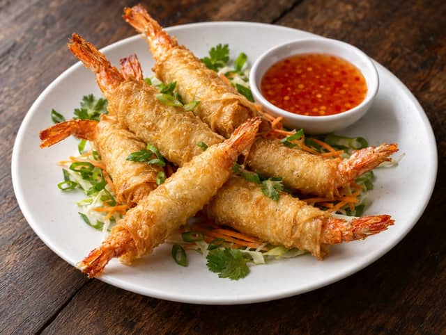Fried Firecracker Shrimp Roll