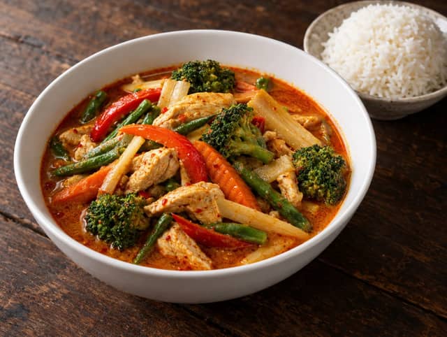 Jungle Curry (Chicken, Vegetable or Tofu)