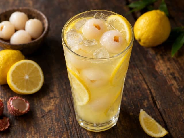 Lemonade with Lychee