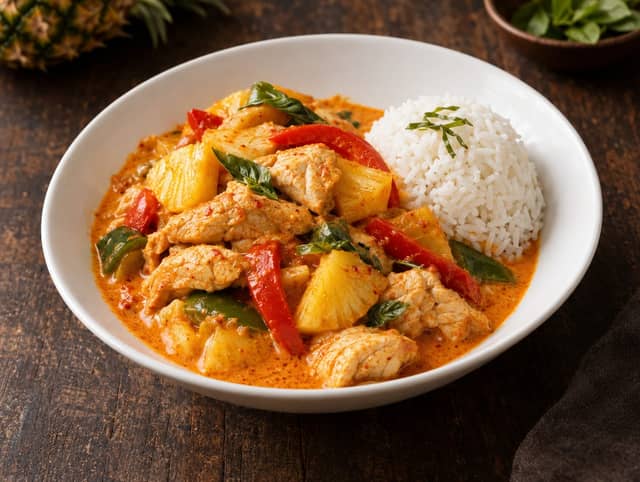 Pineapple Curry (Chicken, Vegetable or Tofu)