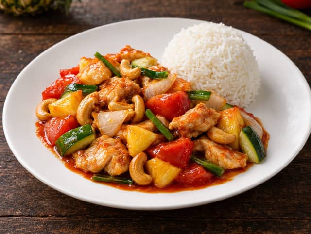 Sweet and Sour Sauce (Chicken, Vegetable, Tofu or Mock Duck)