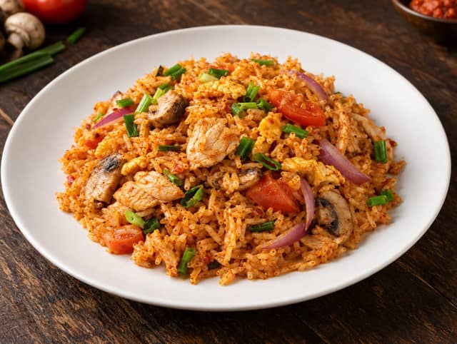 Tom Yum Fried Rice (Chicken, Vegetable, Tofu or Mock Duck)