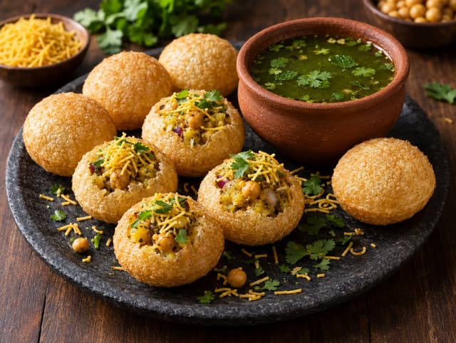 Fuchka (Pani Puri) at Kolkata Street Kitchen