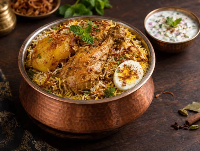 Kolkata Chicken Biryani