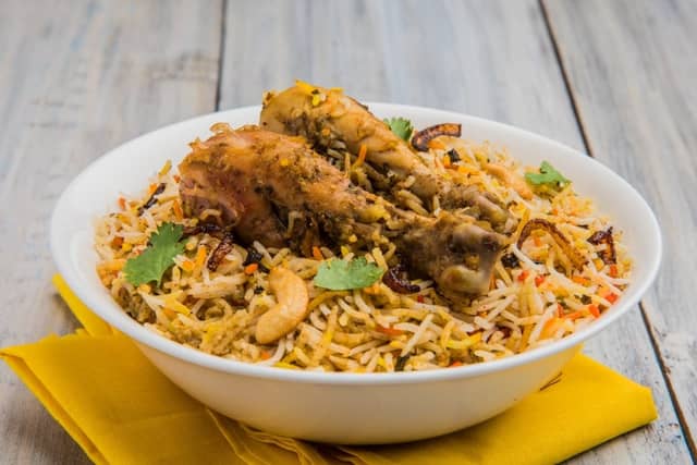 Chicken Biryani (Full) at Daruchini Restaurant & Cafe