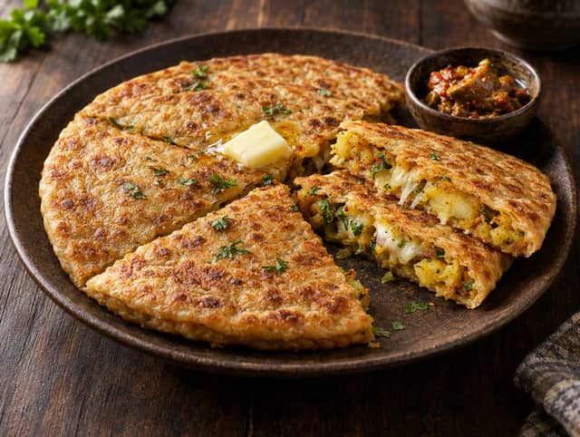 Aloo & Cheese Paratha