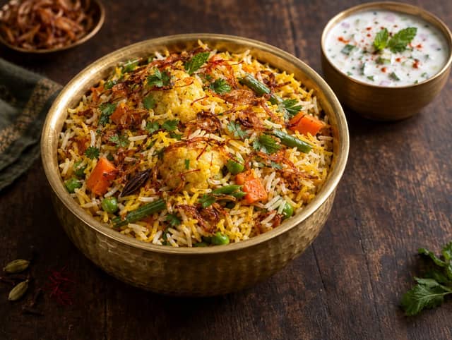 Vegetable Biryani (Half)