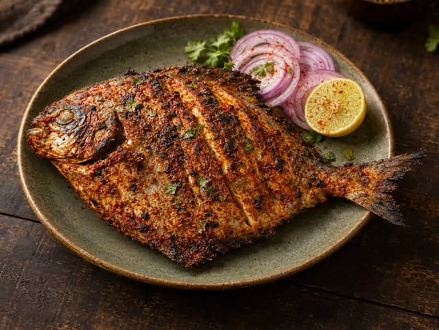 Whole Grilled Fish (Roopchanda)