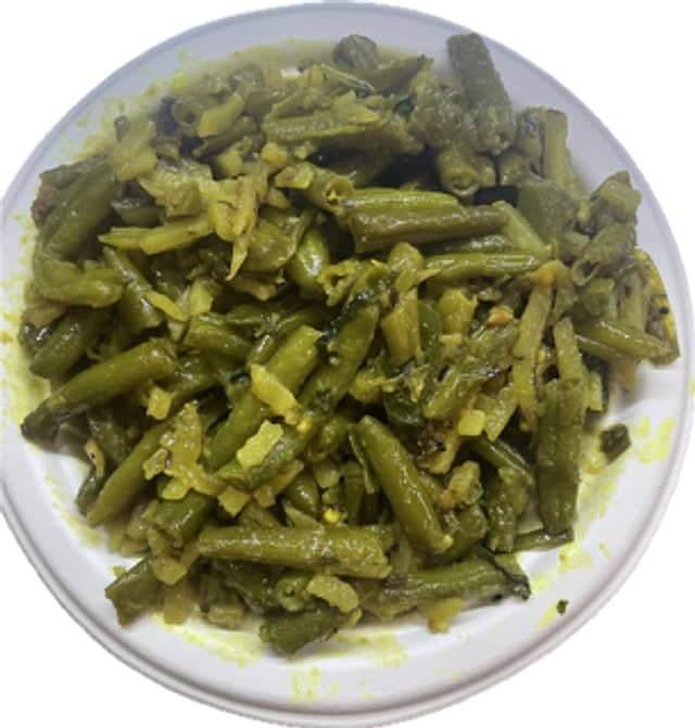 Green Bean Bhaji (Half)