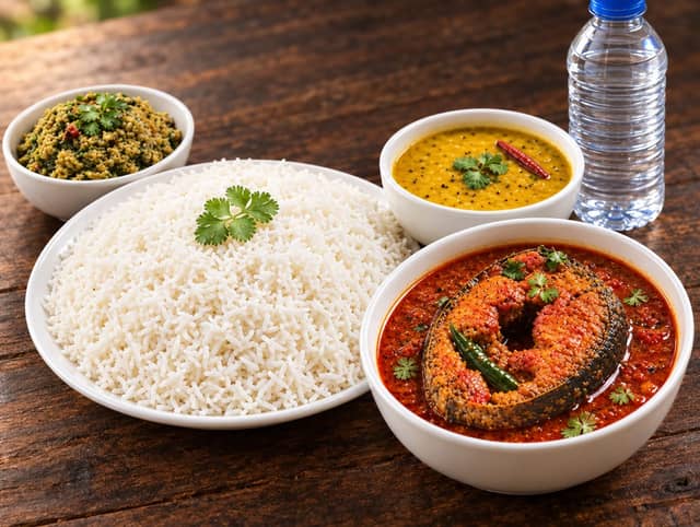 Rohu Fish Lunch Combo