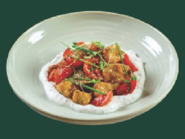 Crispy Eggplant Salad