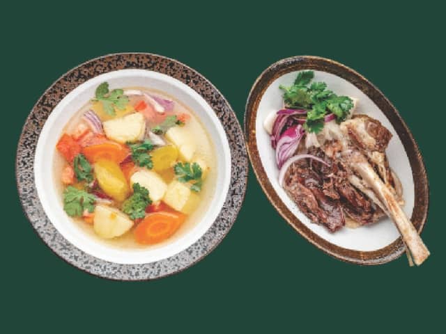 Lamb Leg Soup