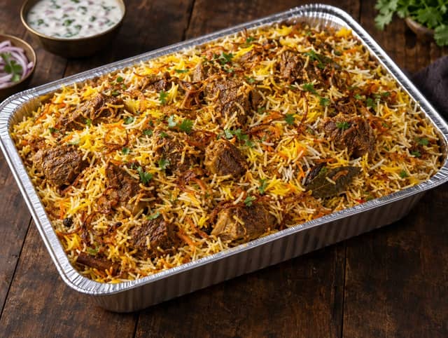 Beef Biryani (Quarter Tray)