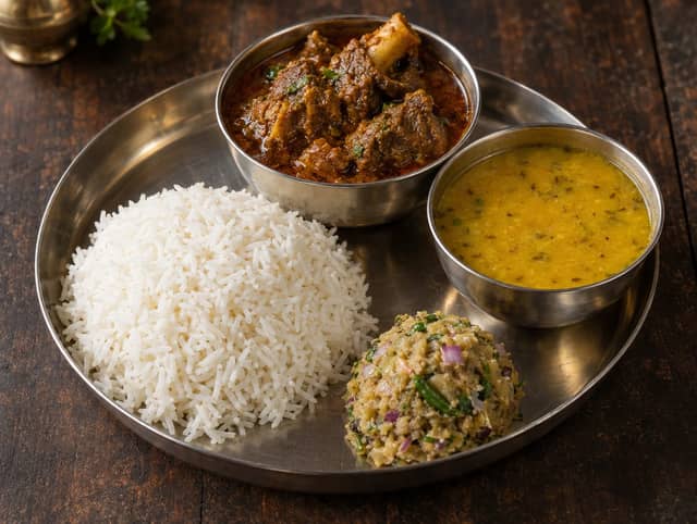 Goat Curry Combo