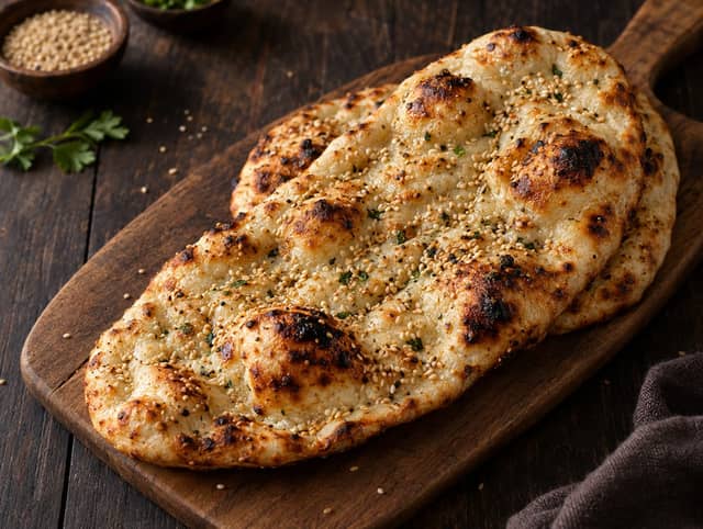 Sesame Naan