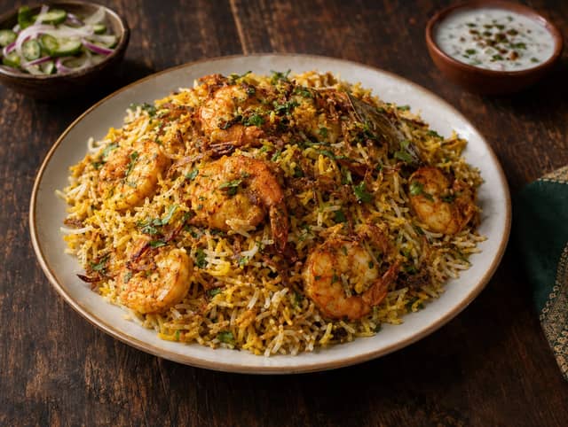 Shrimp Biryani