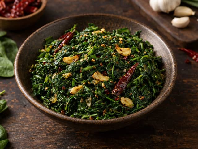 Spinach Bhaji
