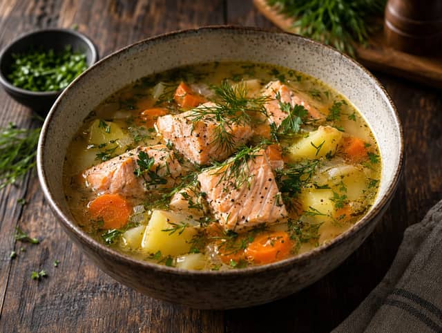 Salmon Fish Soup