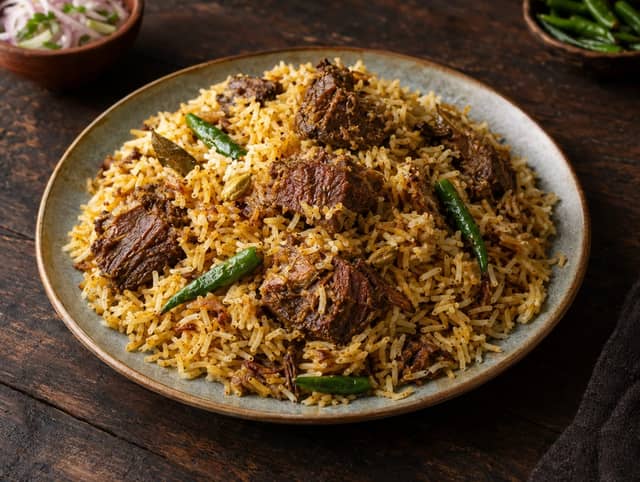 Beef Tehari (24oz) at Bangla Garden Restaurant