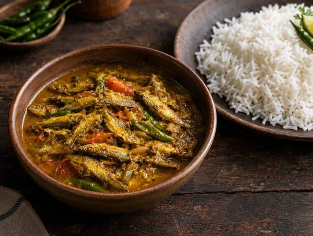Little Fish Curry (8oz) (Free Rice)