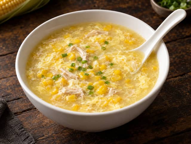 Corn Soup (Chicken or Vegetable)