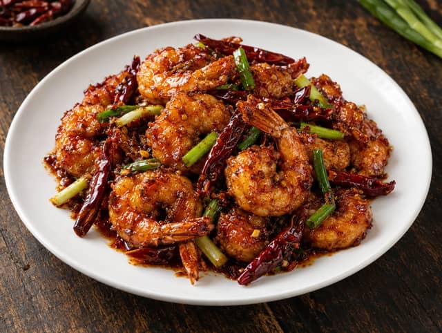 General Tso’s Shrimp