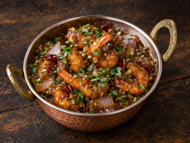 Manchurian Tiger Prawn (Dry or Gravy)