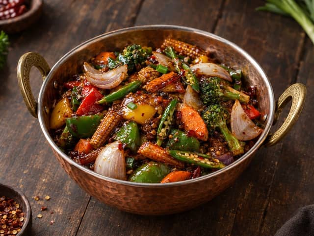 Mixed Vegetable Chilli