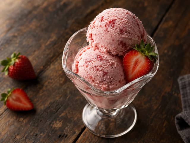 Strawberry Ice Cream