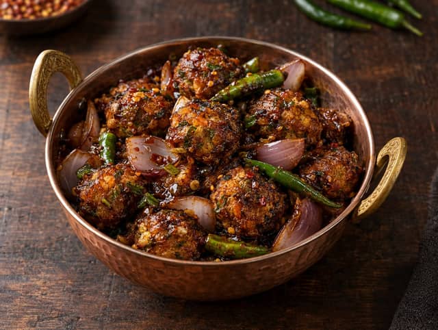 Vegetable Ball Chili (Dry or Gravy)