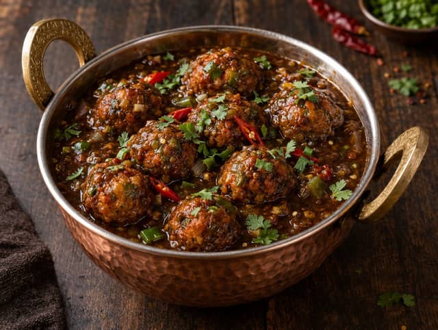 Vegetable Ball Manchurian (Dry or Gravy)