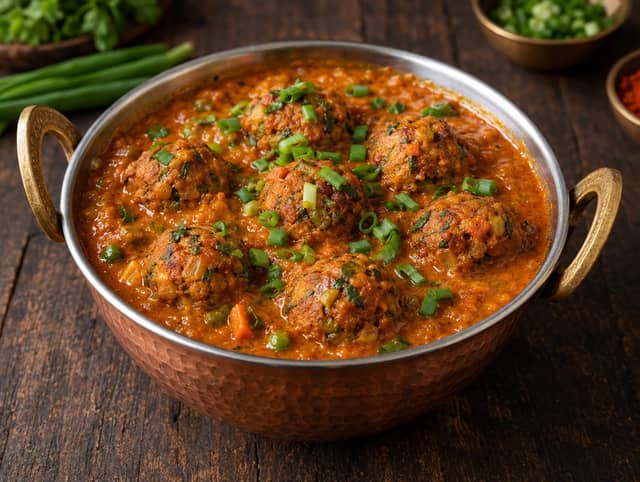 Vegetable Ball Masala (Dry or Gravy)