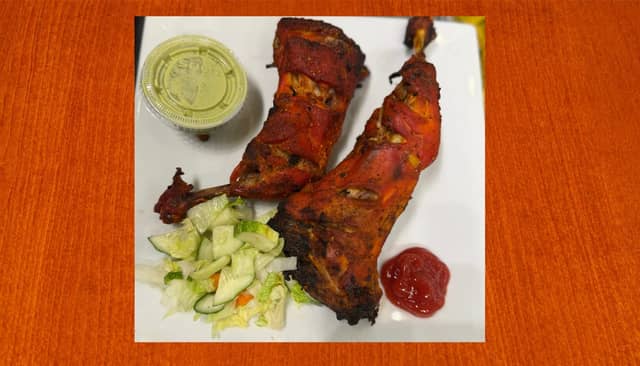 2 Chicken Tandoori with Salad
