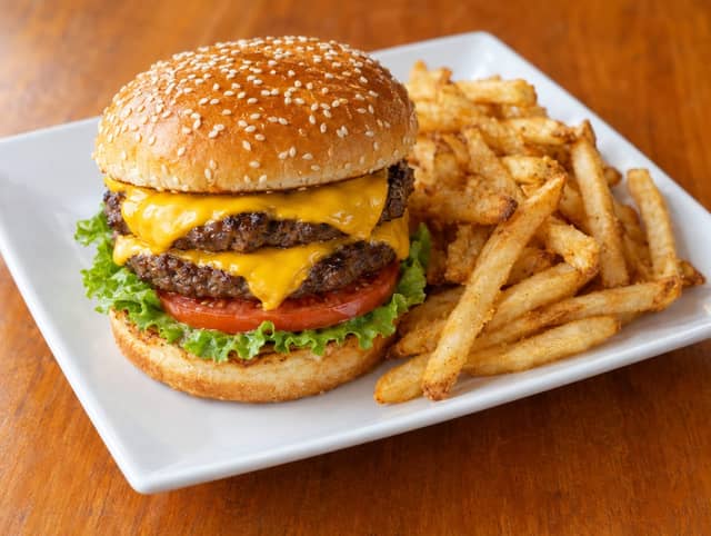 Double American Burger